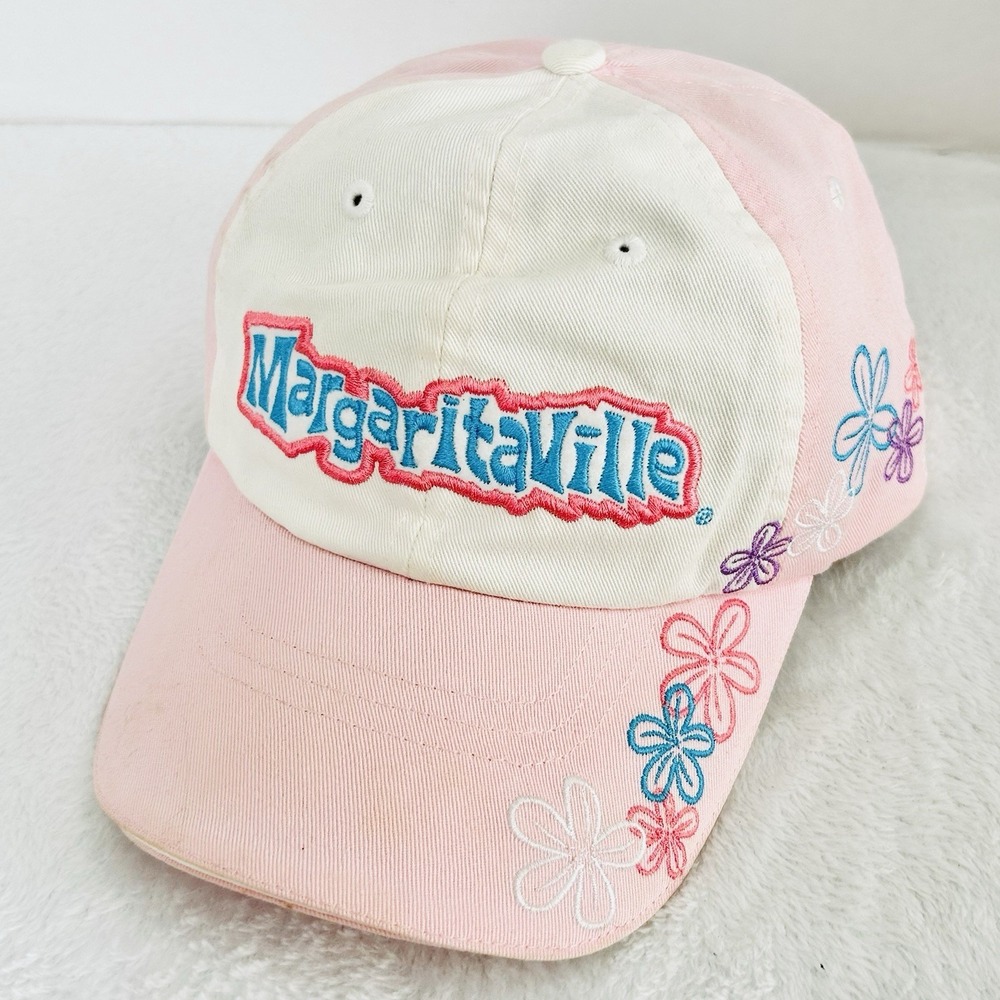 Margaritaville Phoenix Arizona Flowers Women's Hat Cap Adjustable Strapback Pink